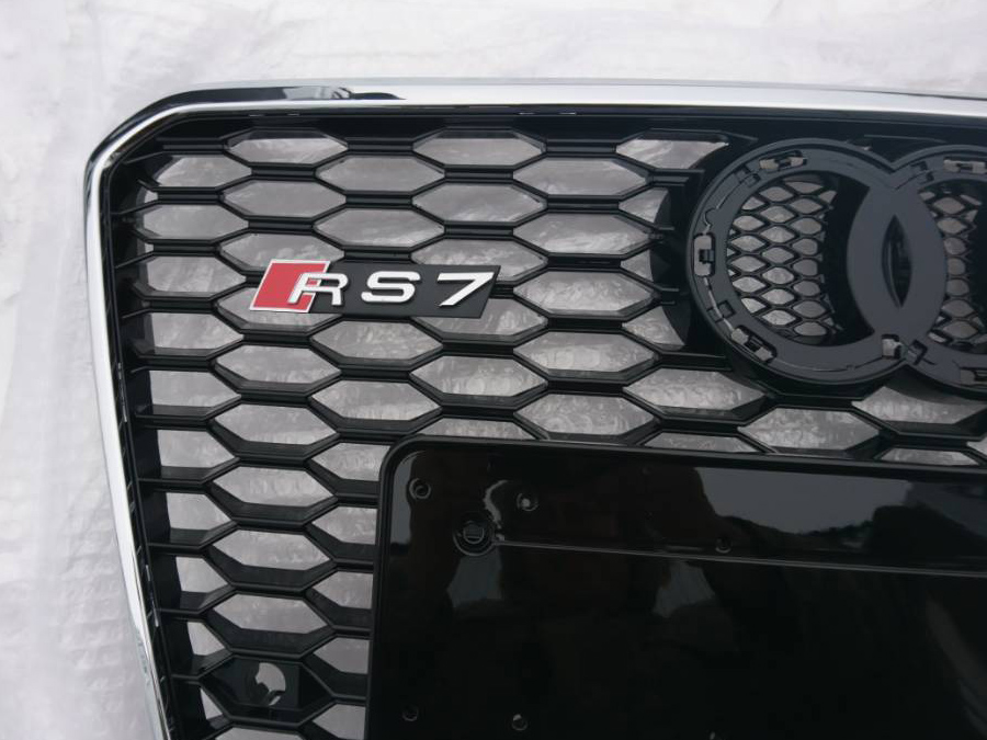 Audi A7 Pre-Facelift 4G7 2010-2014 Front Grill, Honeycomb Grill, RS7 CHROME Style